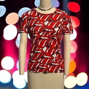 The Rollingstones Lips Graphic Shirt